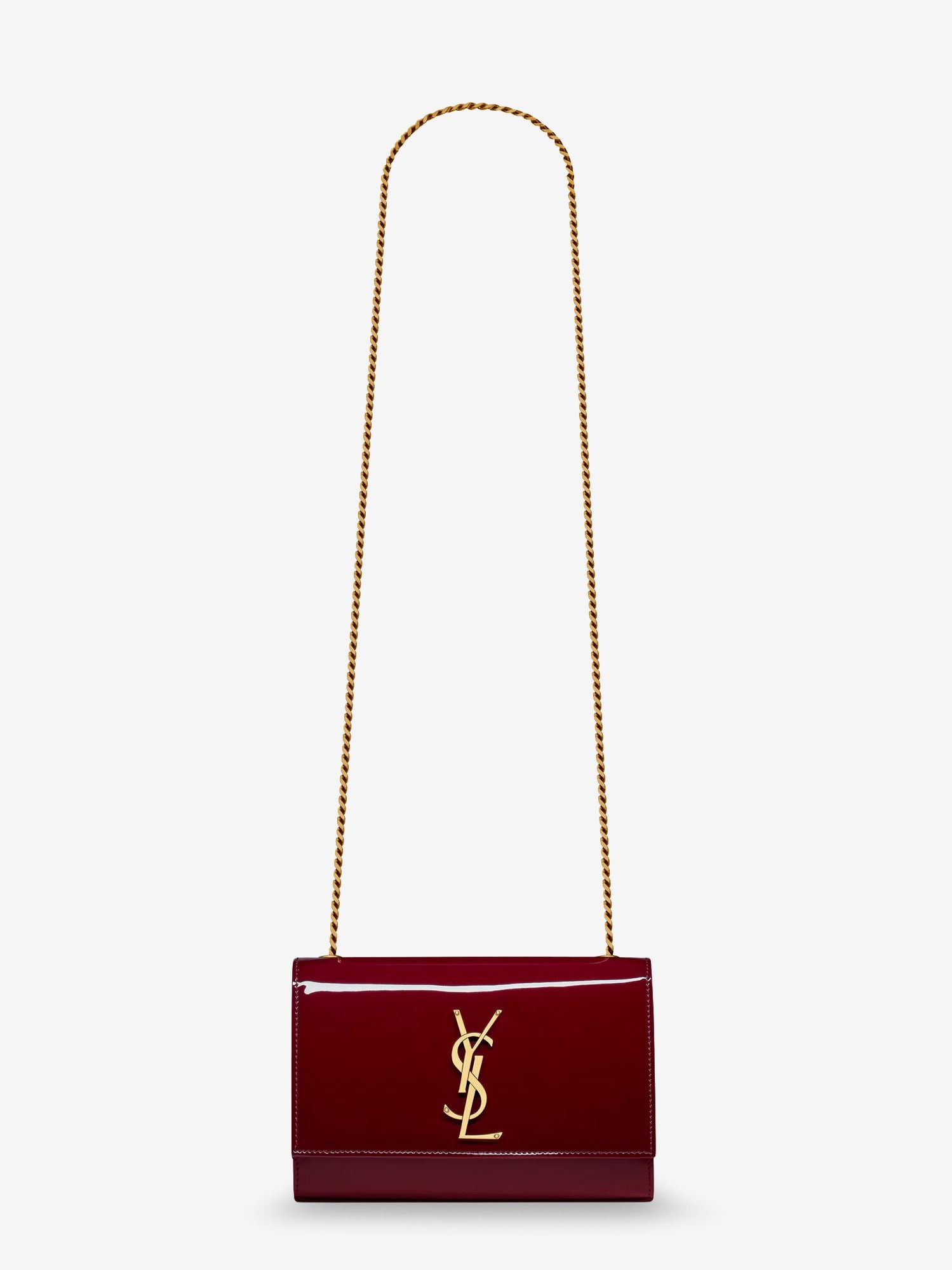 Saint Laurent Kate Patent Leather Crossbody Bag