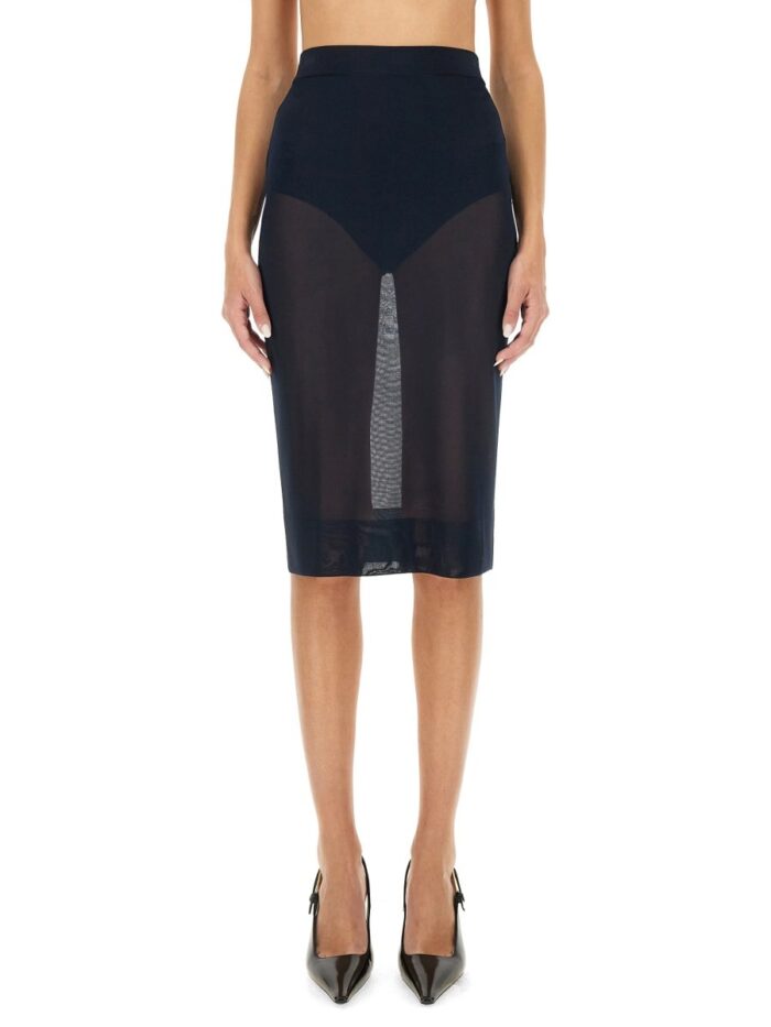 Saint Laurent KNIT PENCIL SKIRT