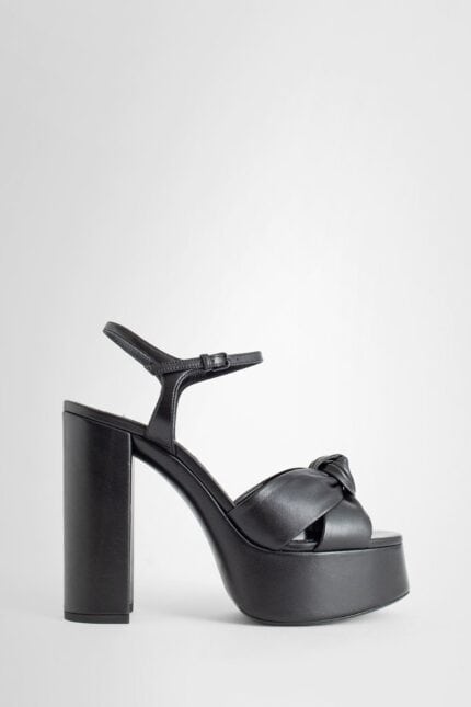 SAINT LAURENT Knot Santiago Heel Sandals