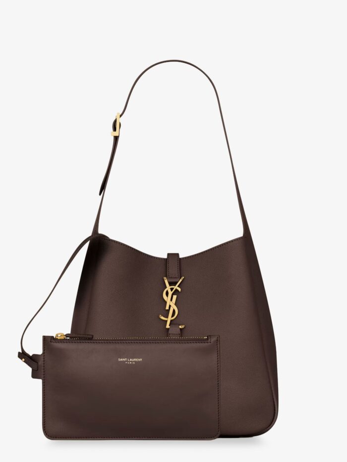 Saint Laurent Le 5 à 7 Leather Shoulder Bag