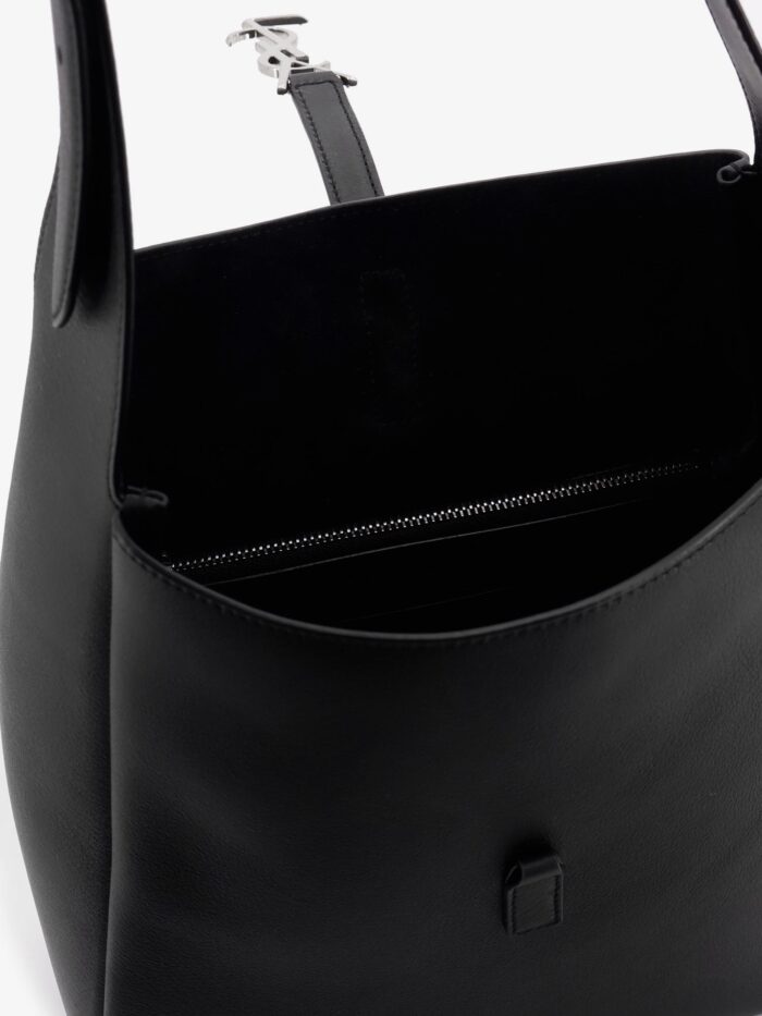 Saint Laurent Le 5 à 7 Leather Shoulder Bag