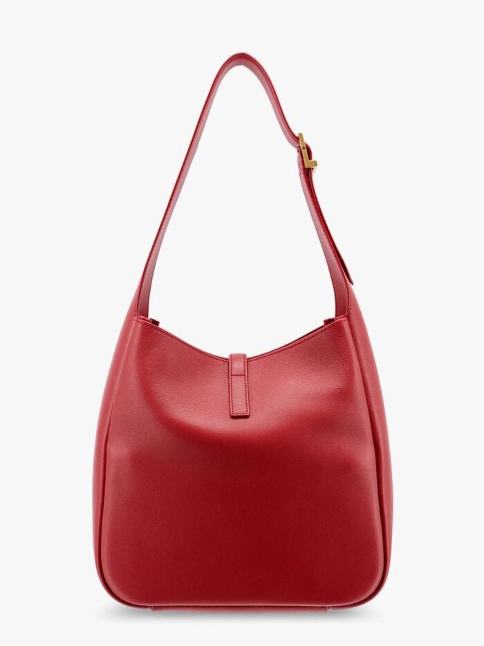 Saint Laurent Le 5 A 7 Small Leather Bucket Bag