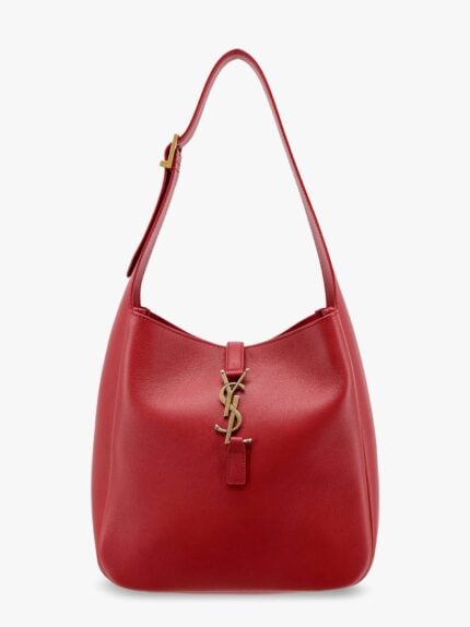 Saint Laurent Le 5 A 7 Small Leather Bucket Bag