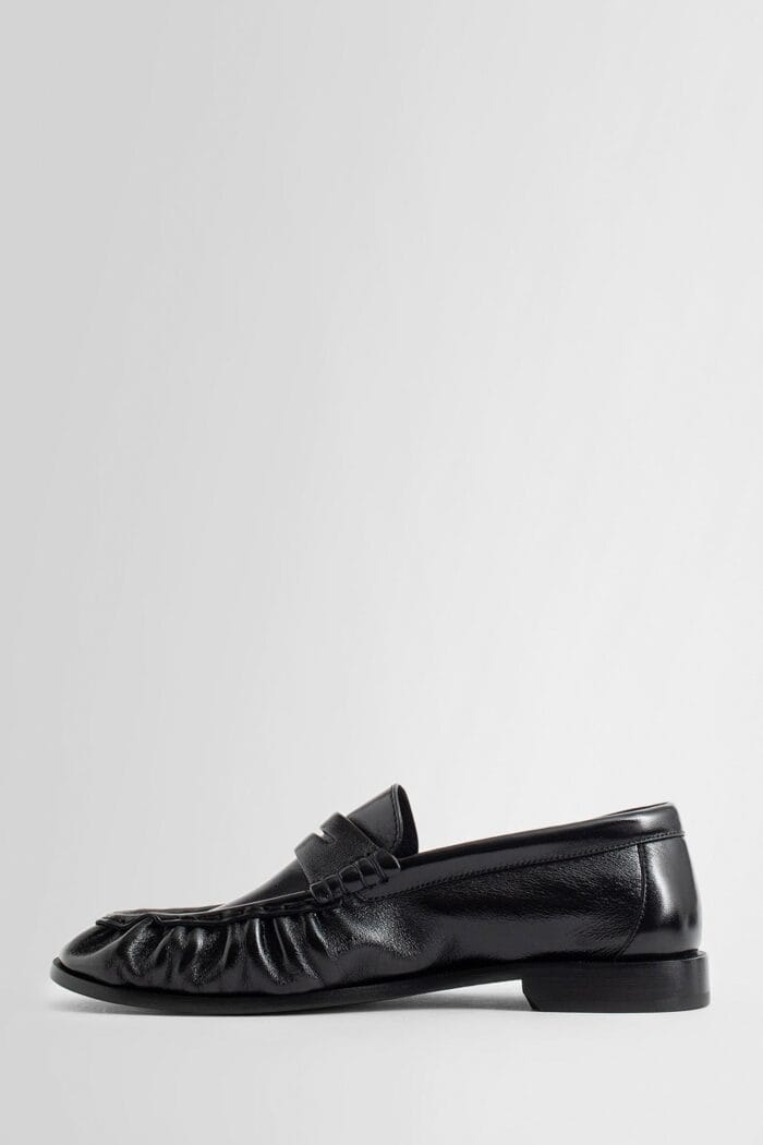 SAINT LAURENT Le Loafer Penny Slippers In Leather