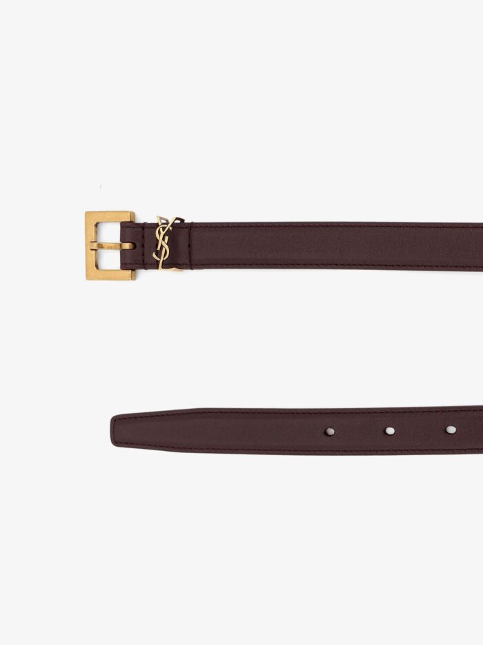 Saint Laurent Leather Belt