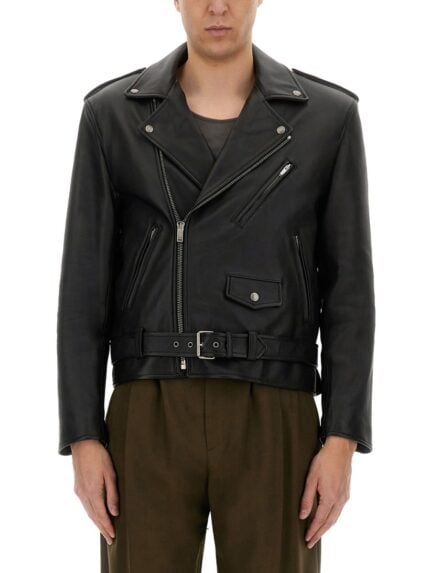 Saint Laurent LEATHER BIKER JACKET