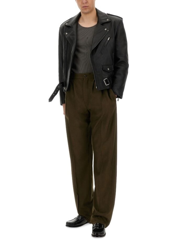 Saint Laurent LEATHER BIKER JACKET