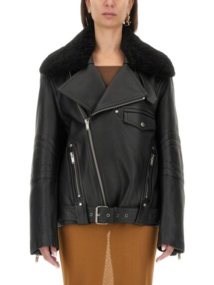Saint Laurent LEATHER BIKER JACKET