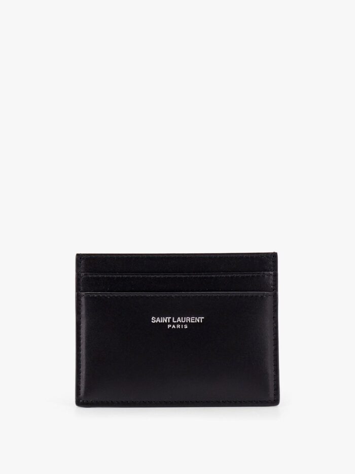 Saint Laurent Leather Card Holder