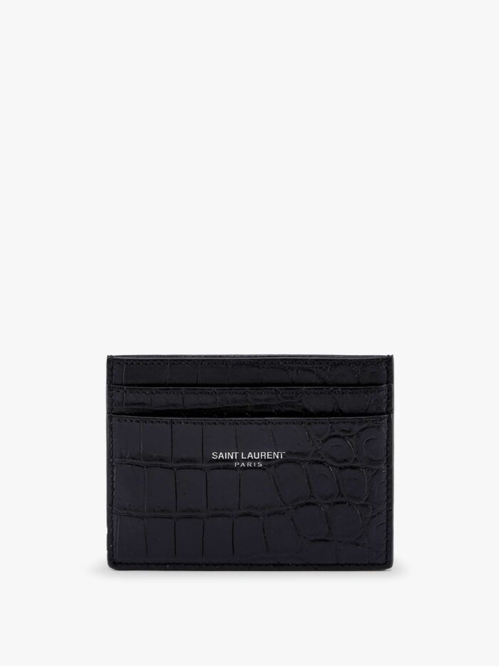 Saint Laurent Leather Card Holder