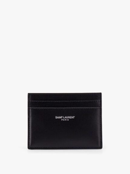 Saint Laurent Leather Card Holder