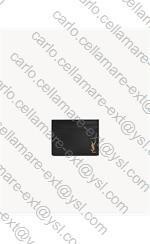 Saint Laurent Leather Cardholder