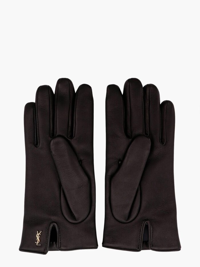 Saint Laurent Leather Gloves