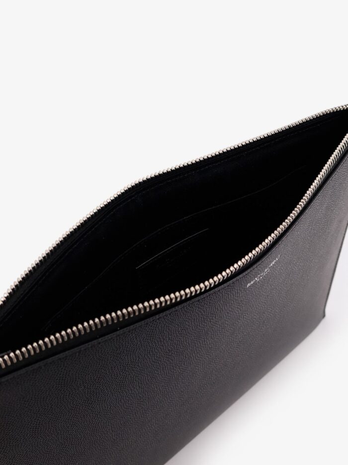 Saint Laurent Leather Ipad Holder
