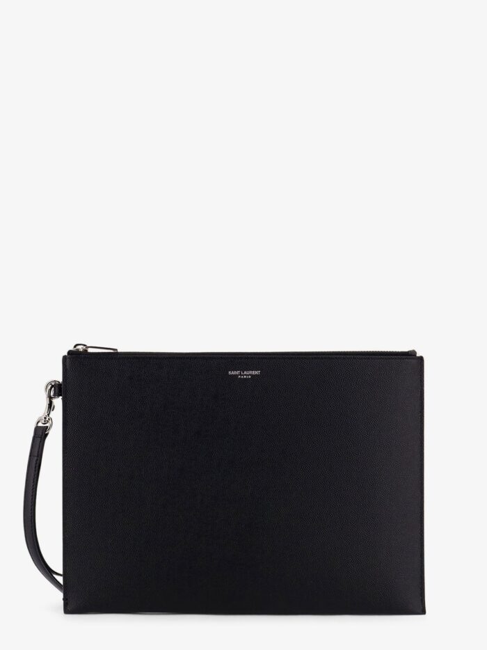 Saint Laurent Leather Ipad Holder