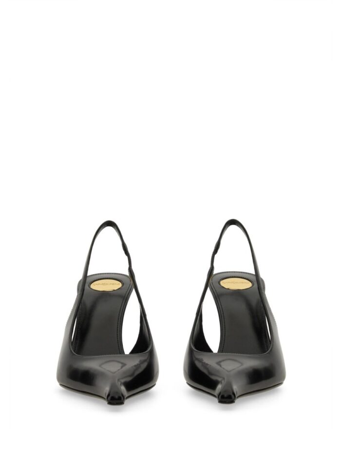 Saint Laurent LEATHER "MILLER" WEDGES
