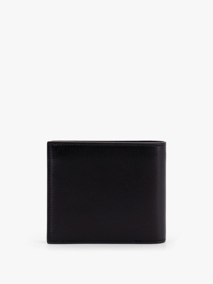 Saint Laurent Leather Wallet With Lettering Logo
