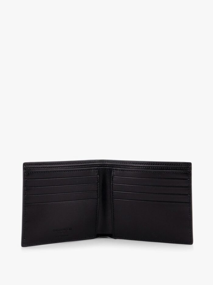 Saint Laurent Leather Wallet With Lettering Logo