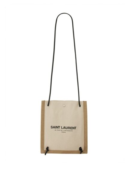 Saint Laurent LOGO PRINT SHOULDER BAG BACKPACK