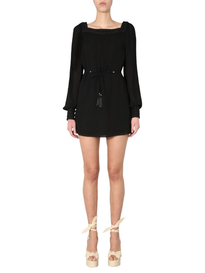 Saint Laurent LONG SLEEVED DRESS