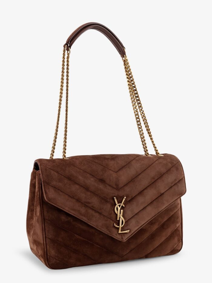 saint laurent loulou large matelassé suede shoulder bag Saint Laurent Loulou Large Matelassé Suede Shoulder Bag