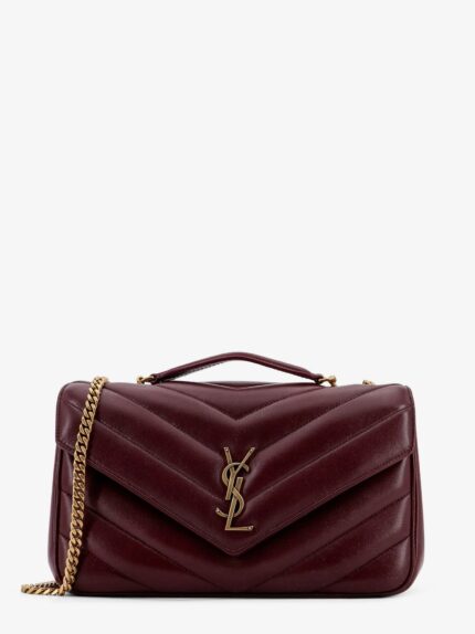 Saint Laurent Loulou Medium Leather Shoulder Bag