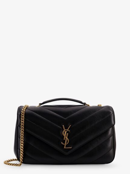 Saint Laurent Loulou Medium Leather Shoulder Bag