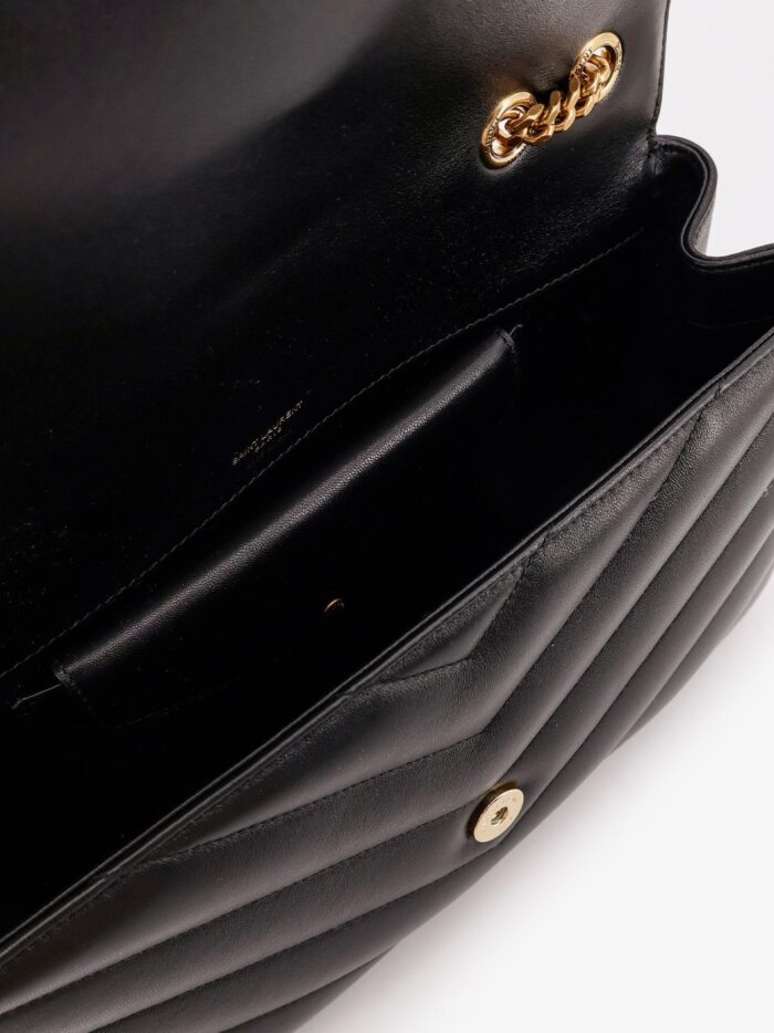 Saint Laurent Loulou Medium Leather Shoulder Bag