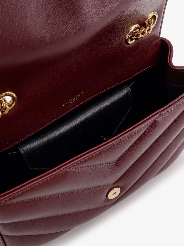 Saint Laurent Loulou Small Leather Shoulder Bag