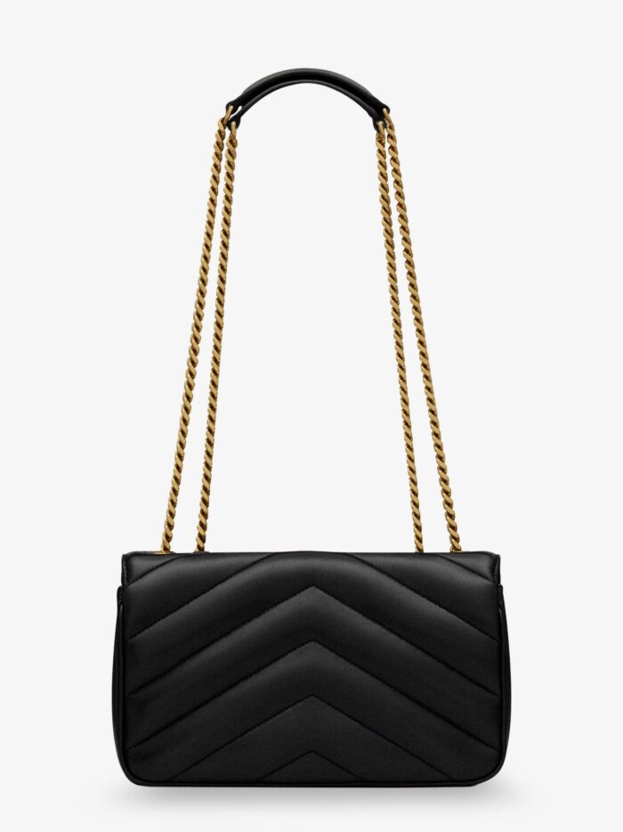 Saint Laurent Loulou Small Matelassé Leather Shoulder Bag