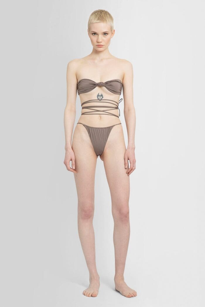 SAINT LAURENT Low-waisted Bottom Swimsuit