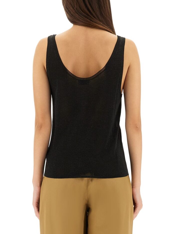 Saint Laurent LUREX KNIT TANK TOP