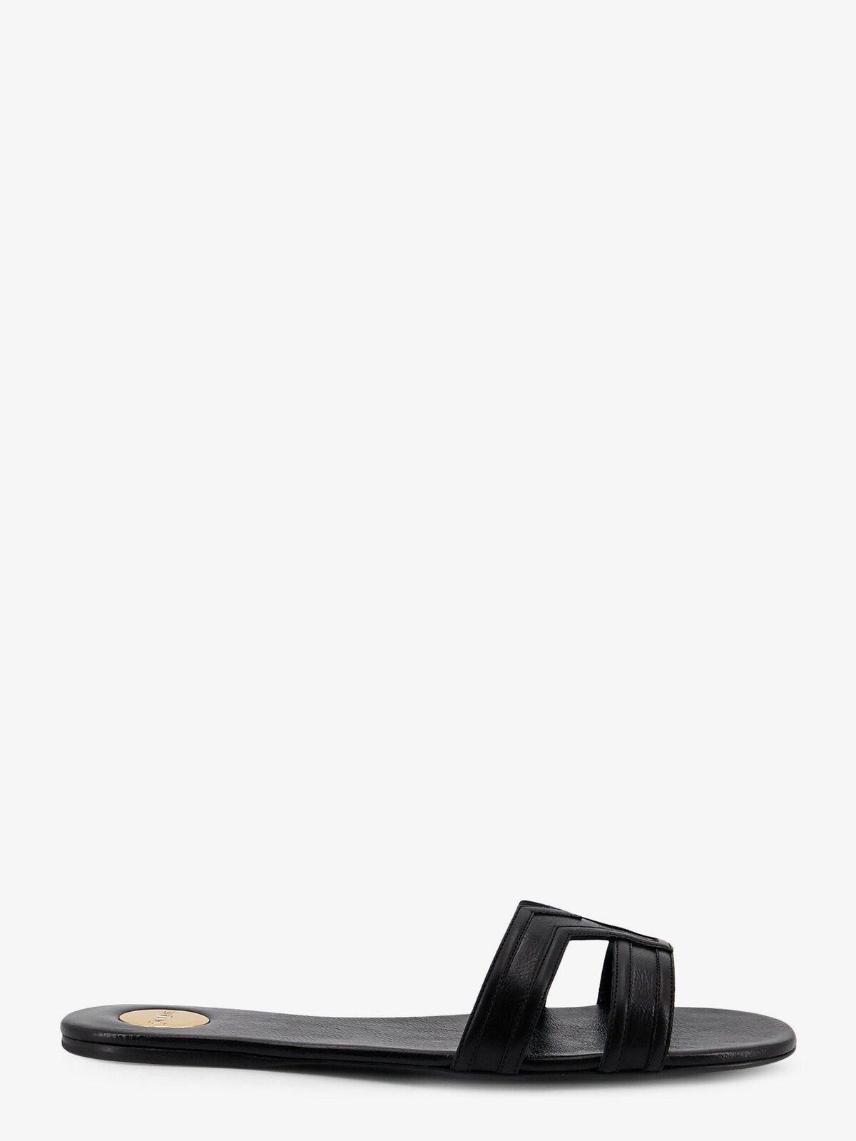 Saint Laurent Mabrouka Leather Sandals