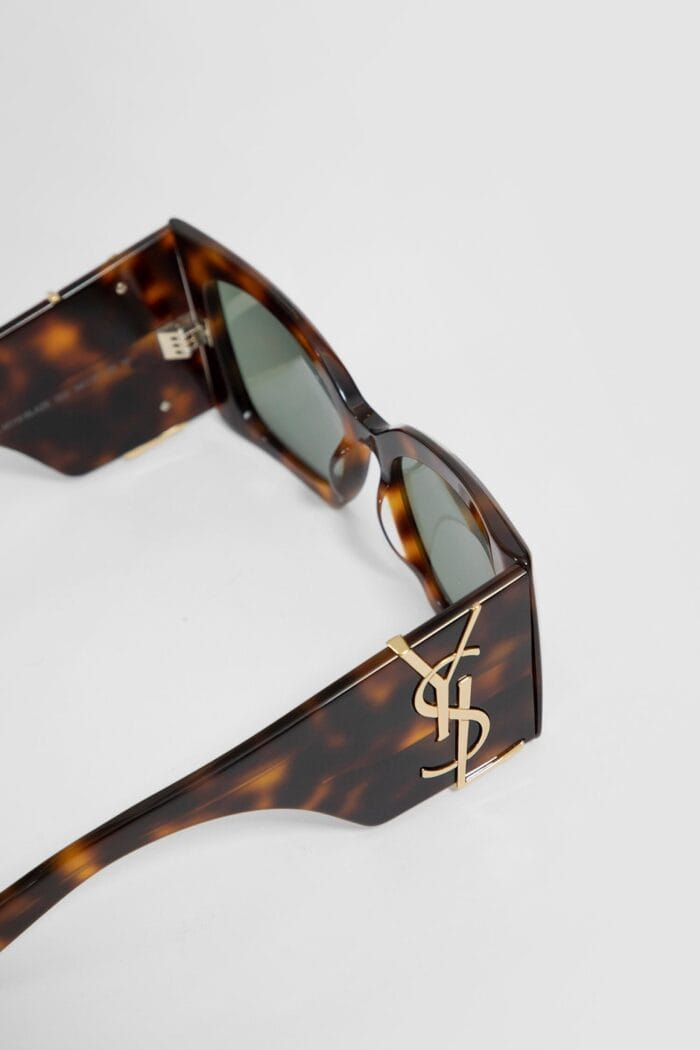 SAINT LAURENT Medium Havana Sl M119 Blaze Sunglasses