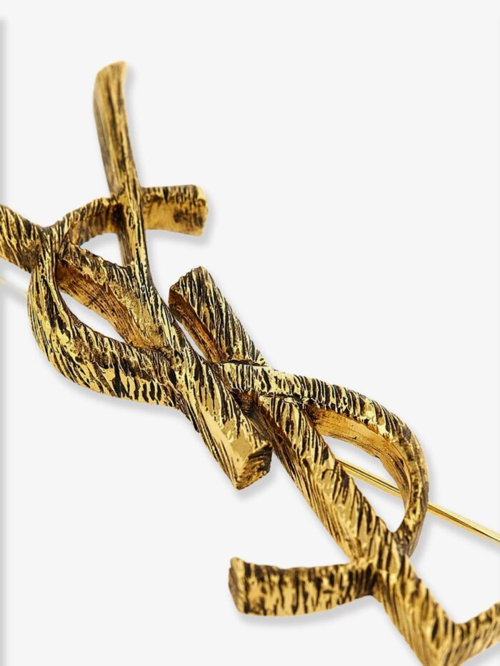 Saint Laurent Metal Brooch