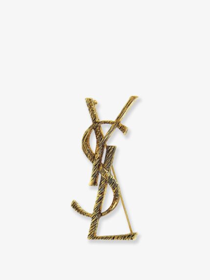 Saint Laurent Metal Brooch