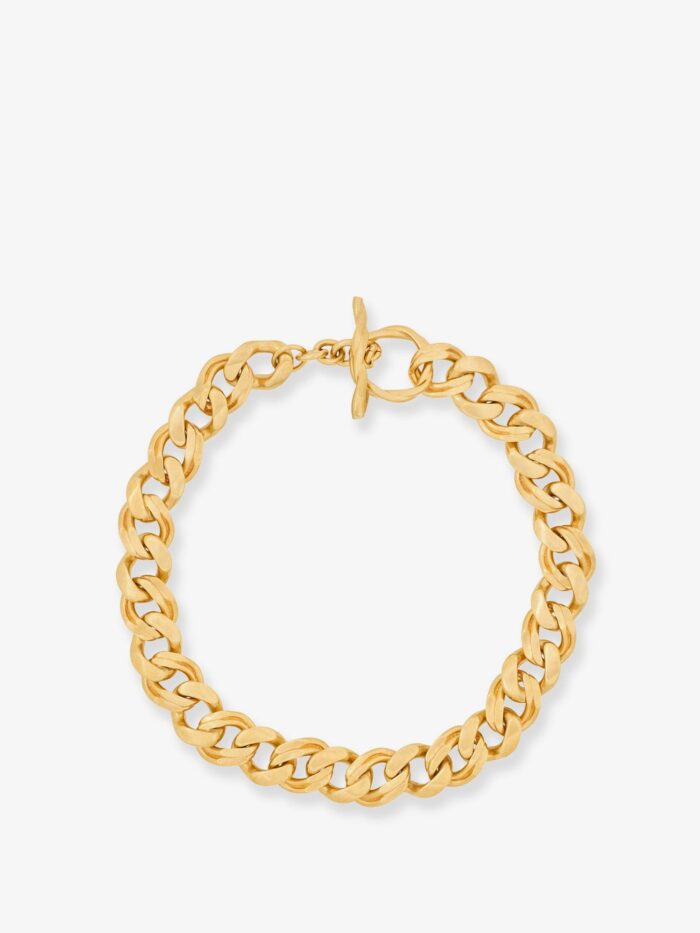 Saint Laurent Metal Choker Necklace
