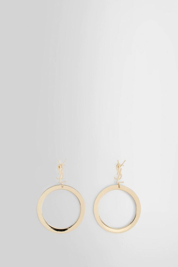 SAINT LAURENT Metal Croles Earrings