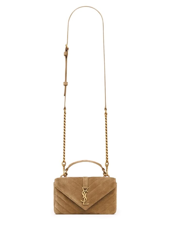 Saint Laurent MINI COLLEGE CHAIN BAG
