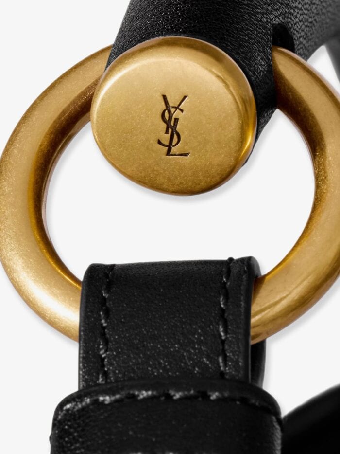 Saint Laurent Mombasa Leather Handbag