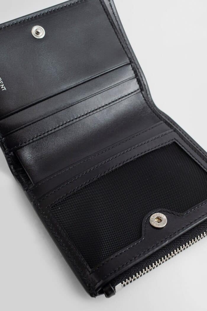 SAINT LAURENT Monogram Wallet In Smooth Leather