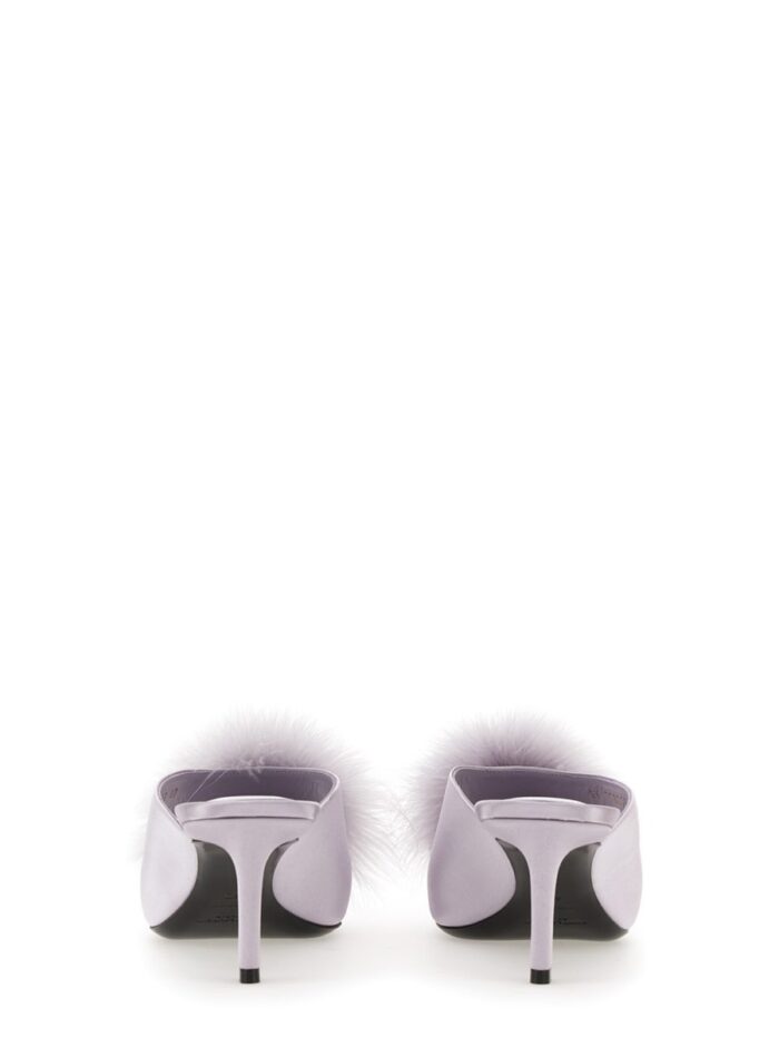 Saint Laurent MULE MAE IN SATIN CREPE