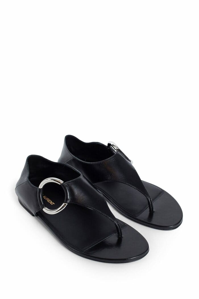 SAINT LAURENT Nappa Sandals