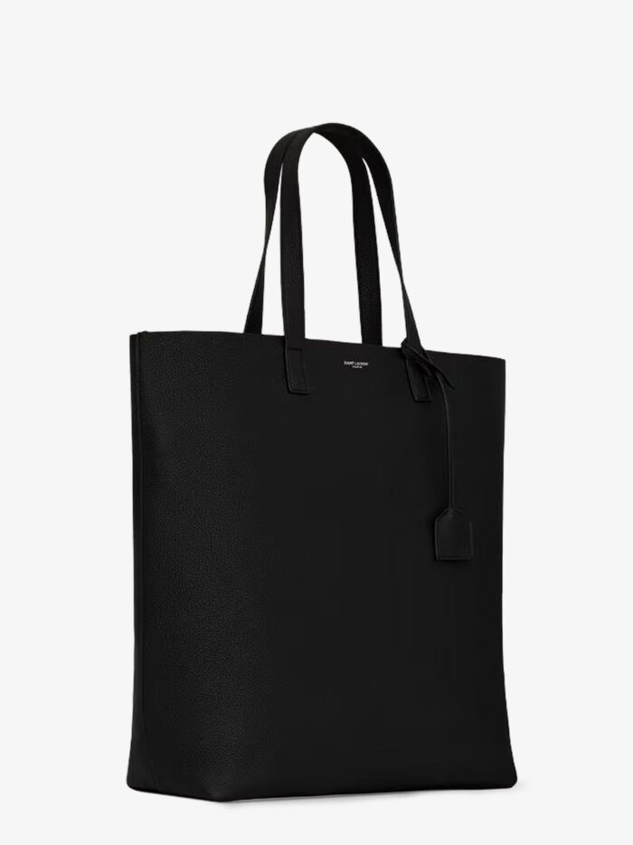 Saint Laurent North/South Leather Tote Bag