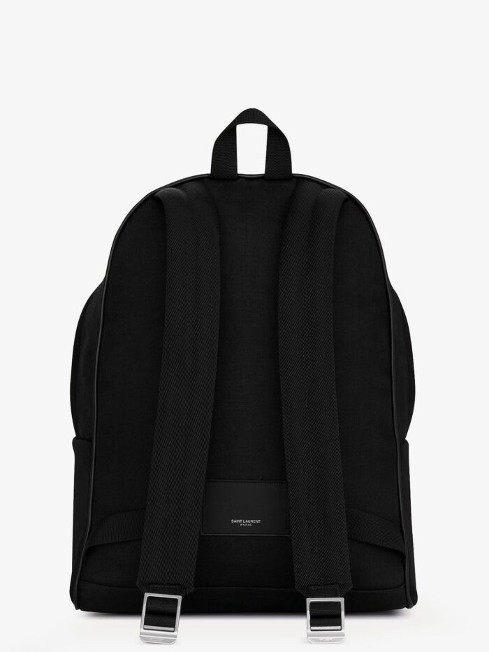 Saint Laurent Nylon And Leather City Backpack