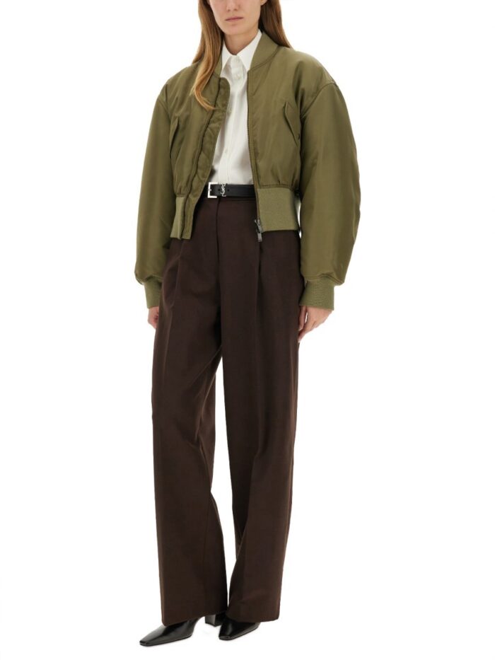 Saint Laurent NYLON BOMBER JACKET