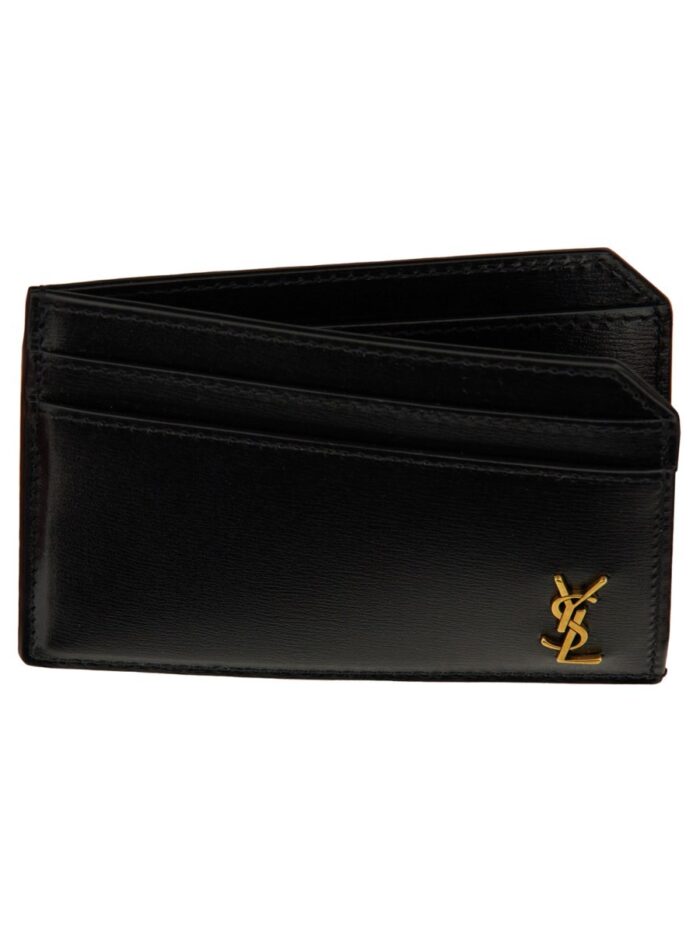Saint Laurent OPEN CARD CASE "TINY CASSANDRAS"