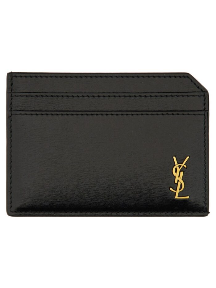 Saint Laurent OPEN CARD CASE "TINY CASSANDRAS"