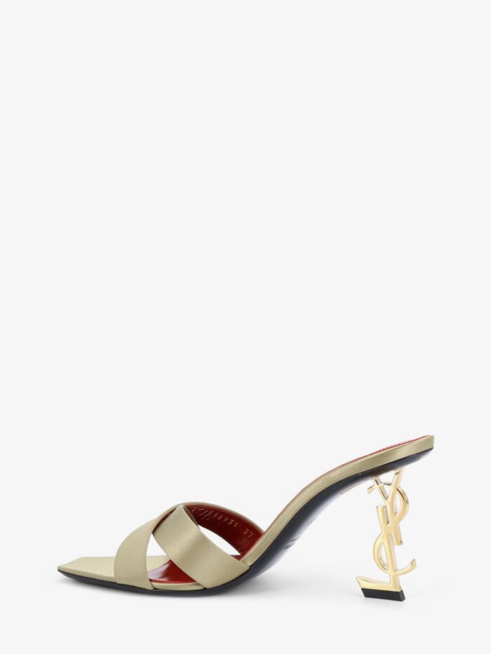 Saint Laurent Opyum Satin Sandals