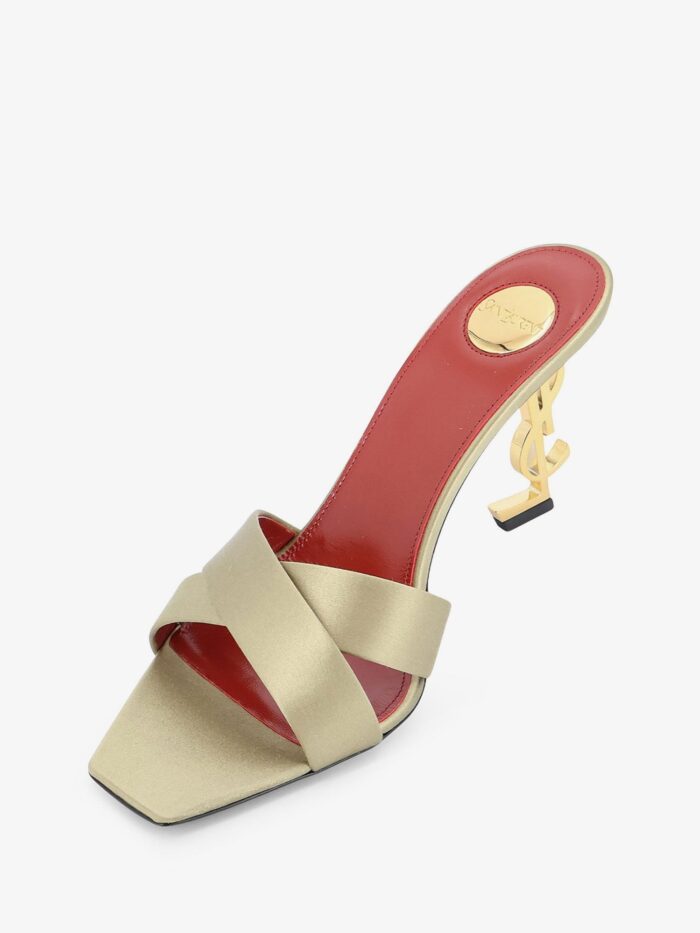 Saint Laurent Opyum Satin Sandals